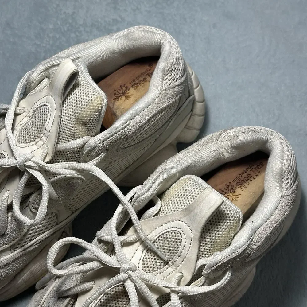 Adidas Yeezy 500 Stone Salt Mens 10.5 ID1600 Retro Puff Cloud Sneakers Kanye